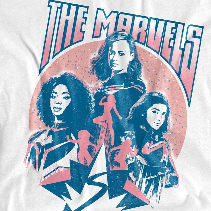 Image du produit The Marvels - T-shirt QUANTUM HEROES - Adulte (XL)