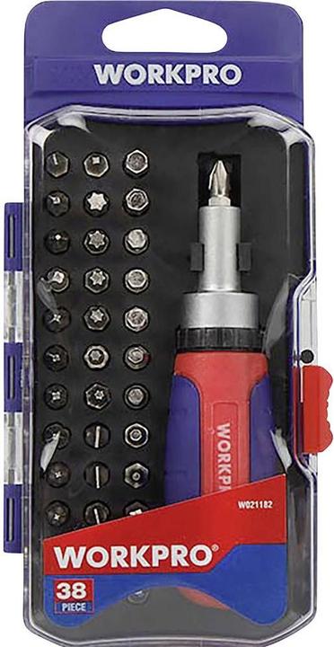 Immagine prodotto Workpro Set di bit universali a cricchetto Cacciavite a cricchetto