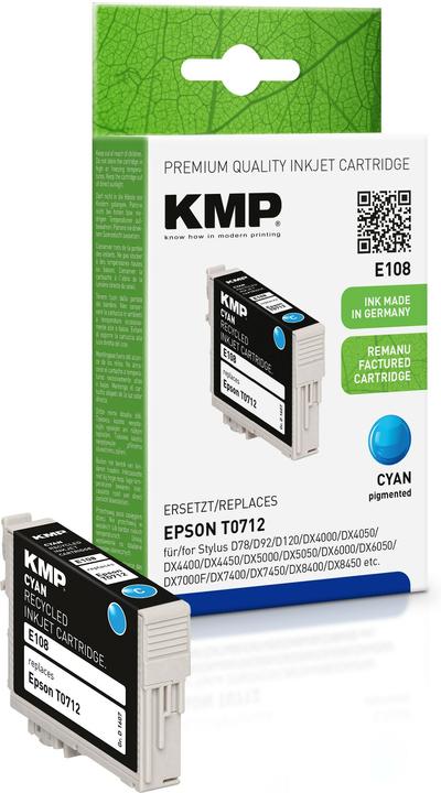 Immagine prodotto KMP E108 - 5 ml - ciano - compatibile - cartuccia d'inchiostro (C)