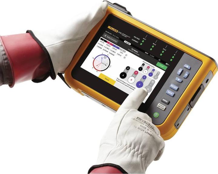 Immagine prodotto Fluke 1773, Analizzatore di qualità dell'alimentazione Analizzatore di rete con funzione di logger, incl. (CAT IV 600V, CAT III 1000V)