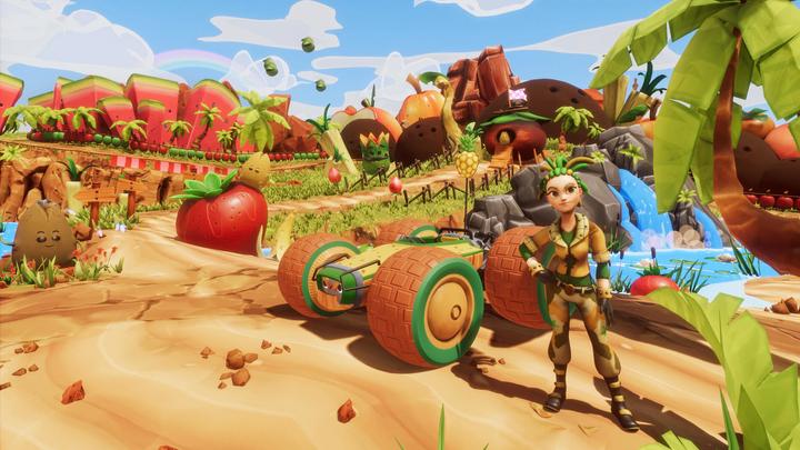 Produktbild Pqube All-Star Fruit Racing, Switch (Switch, Multilingual)
