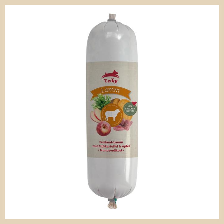Produktbild Leiky Hundewurst Freiland-Lamm (Adult, 1 Stk., 700 g)