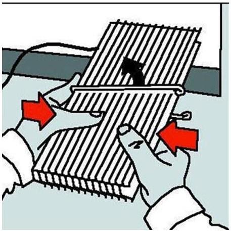 Actual product image Mentrex Fire escape 12 m without spacer (Rescue ladder, 1200 cm)