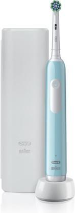 Immagine prodotto Oral-B Spazzolino elettrico Pro Series 1 con custodia da viaggio, blu caraibico (Spazzolino oscillante)