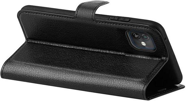 Actual product image MU Classic Litchi Leather Bookcover Series (Wiko Y82)