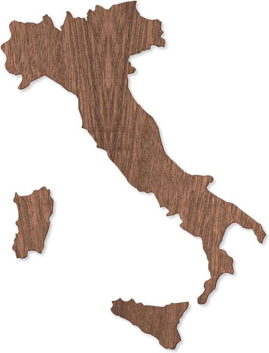 Produktbild Trenddeko Karte Italien (48 x 63 cm)