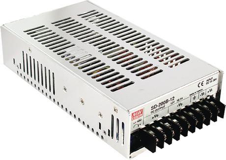 Produktbild MeanWell DC/DC-Wandler 12V 16,7A 200W