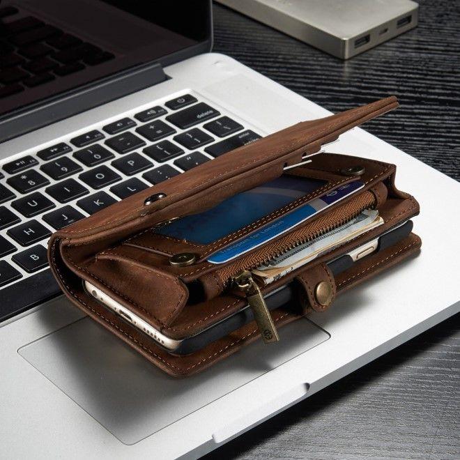 Productafbeelding Caseme Leren portemonnee met plastic omslag (Apple iPhone 6, Apple iPhone 6s)