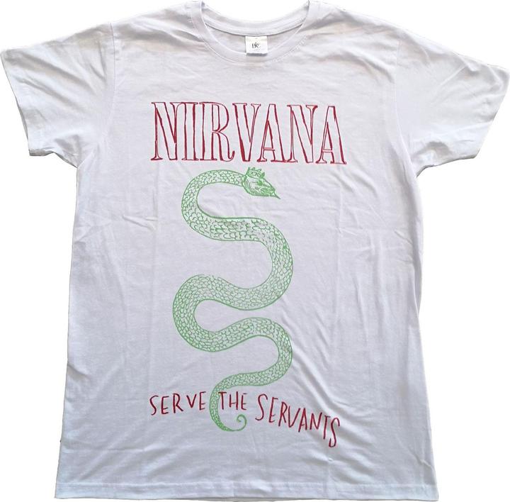 Nirvana Unisex Adult Serve The Servants Cotton T-Shirt