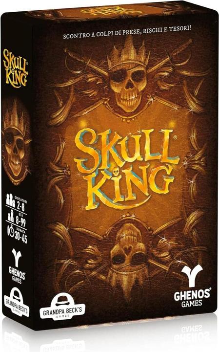 Actual product image Ghenos Games Skull King (Italian)