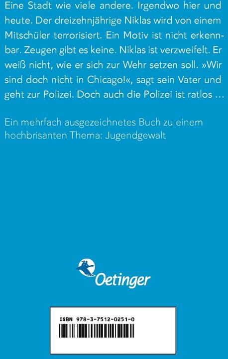 Valori nutrizionali e ingredienti Nicht Chicago. Nicht hier (Tedesco, Kirsten Boie, 2021)