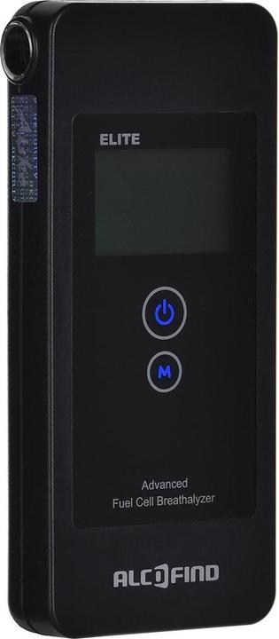 Immagine prodotto Hi-tech medical ALCOFIND ELITE Etilometro Nero Sensore elettrochimico al platino Display incorporato