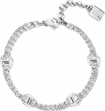 Brosway Shiny steel bracelet with zircons Desideri BEI076