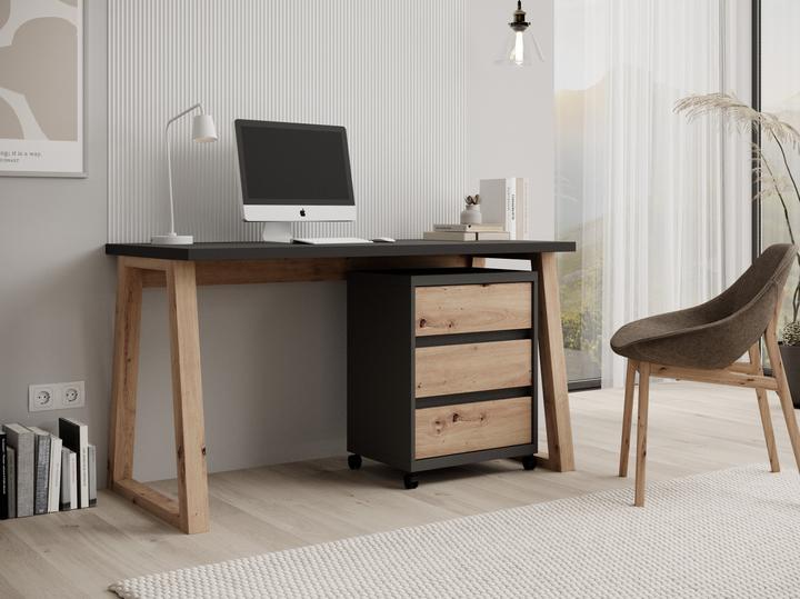 Immagine prodotto ADRK Furniture Scrivania con contenitore IWO I (65 x 65 x 40 cm)