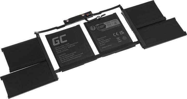 Image du produit GreenCell Batterie d'ordinateur portable A1820 pour Apple MacBook Pro 15 A1707 (2016, 2017) (6 cellules, 75000 mAh)