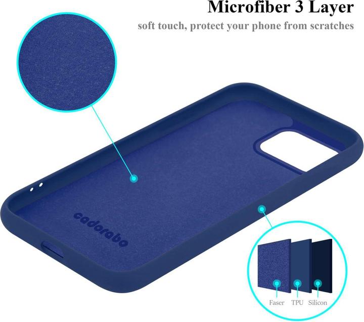 Image du produit Cadorabo Coque pour Motorola MOTO G 5G PLUS TPU Liquid Silicone Case (Motorola Moto G 5G Plus)