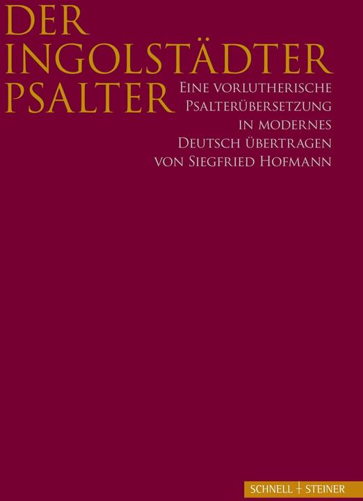 Produktbild Brandl:Der Ingolstädter Psalter (Deutsch, Ludwig Brandl, Beatrix Schönewald, Agnes Meier, 2023)