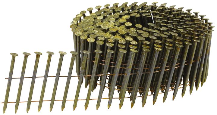 Produktbild Makita Zubehör F-31320 Nägel auf Rolle 3,2 x 75 mm Ring / gelb beschichtet 4050 Stück