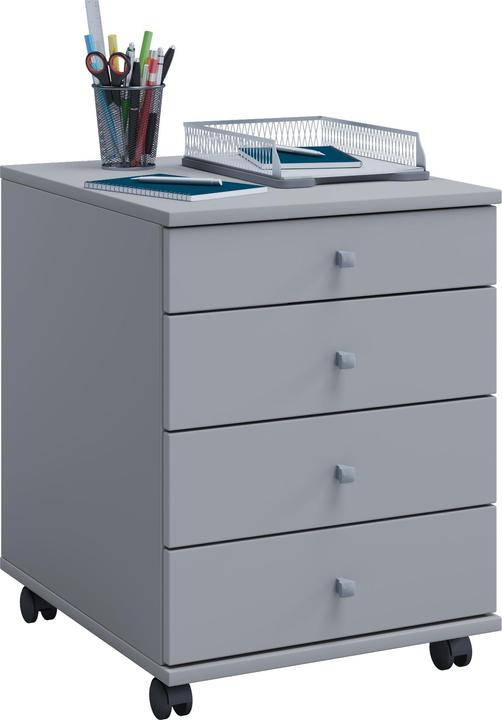Produktbild VCM Holz Büroschrank Rollcontainer Lona mit Schublade (42 x 50 x 57 cm)