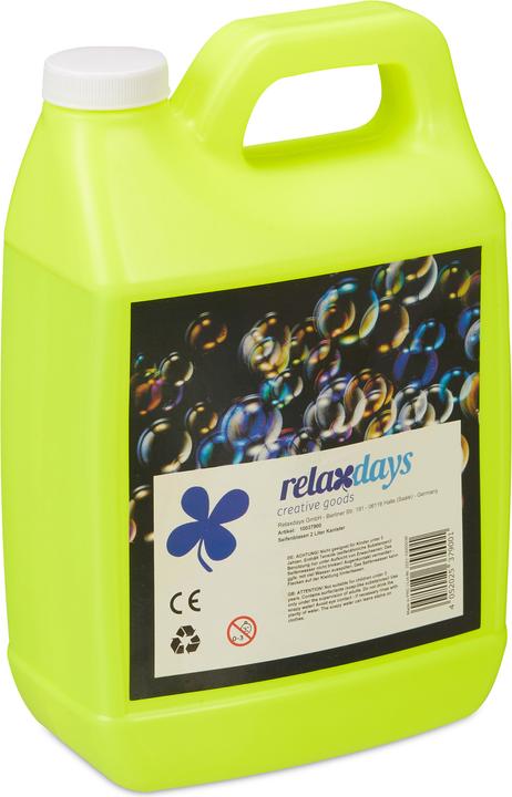Actual product image Relaxdays Bubble refill canister