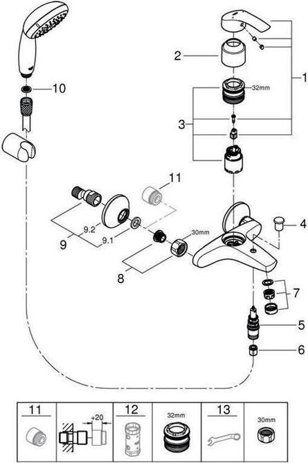 Image du produit Grohe Eurosmart 33302