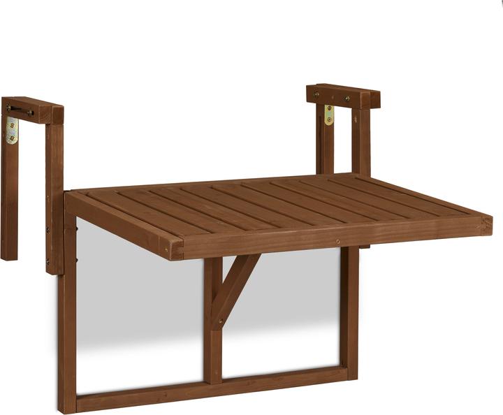 Actual product image Relaxdays Folding balcony-table (69.50 cm)
