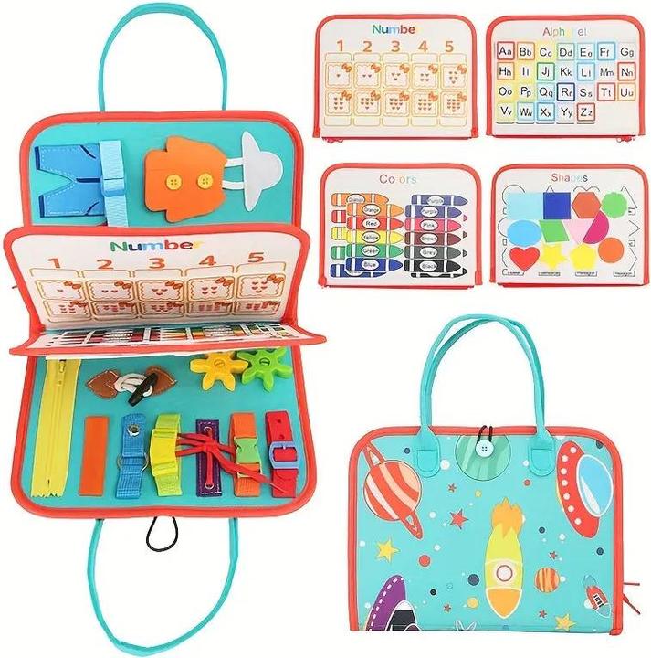 Immagine prodotto Activity Board Giochi da tavolo per bambine e bambini, giocattoli sensoriali per i più piccoli