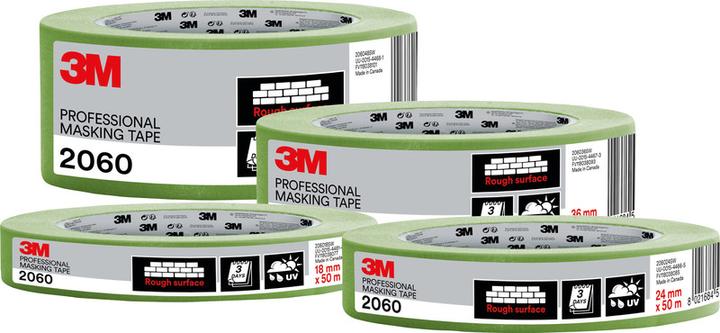 Actual product image Scotch Masking tape 2060 18mmx50m green (18 mm)
