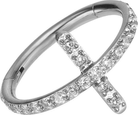 Produktbild Bijouteria Ohrpiercing (Titan, Kristall)