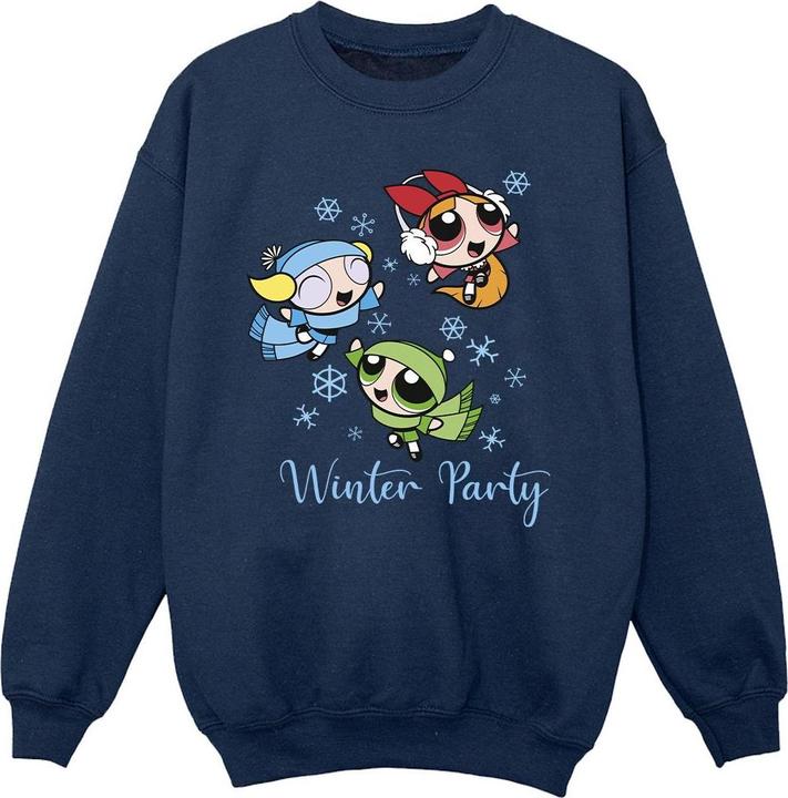 Produktbild The Powerpuff Girls Girls Winter Party Sweatshirt Mädchen (152, 158)
