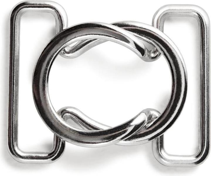Immagine prodotto Prym Bikini + cintura di chiusura, argento 25 mm, scheda