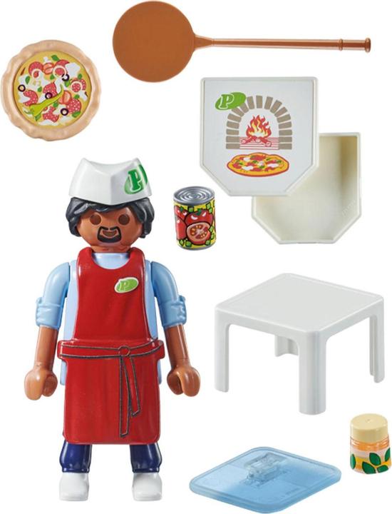 Produktbild Playmobil Pizzabäcker (71161, Playmobil Figures)