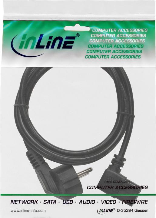 Produktbild InLine Netzkabel (0.30 m)