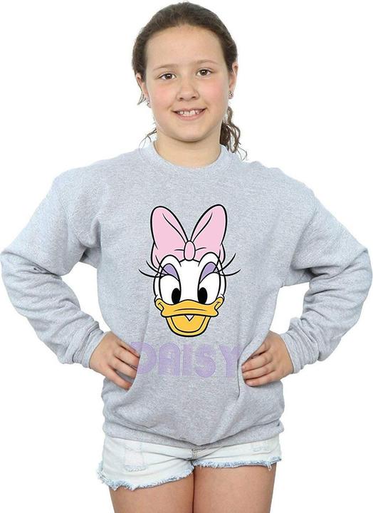 Produktbild Disney Mädchen Daisy Duck Gesicht Sweatshirt (152, 158)