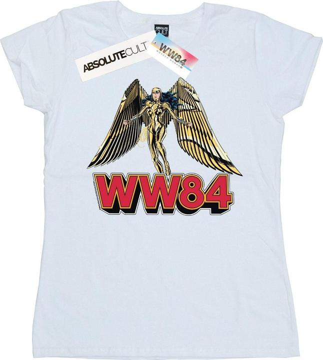 Actual product image Womens/Ladies Wonder Woman 84 Golden Armour Cotton T-Shirt (L)