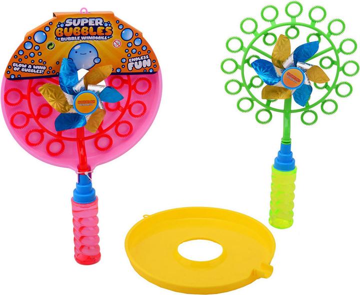 Actual product image Johntoy Aqua Fun Bubble Mill with Bubble Blowing