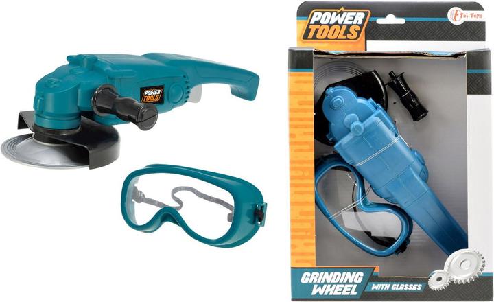 Immagine prodotto Toi-Toys Utensile di smerigliatura per elettroutensili con occhiali di sicurezza