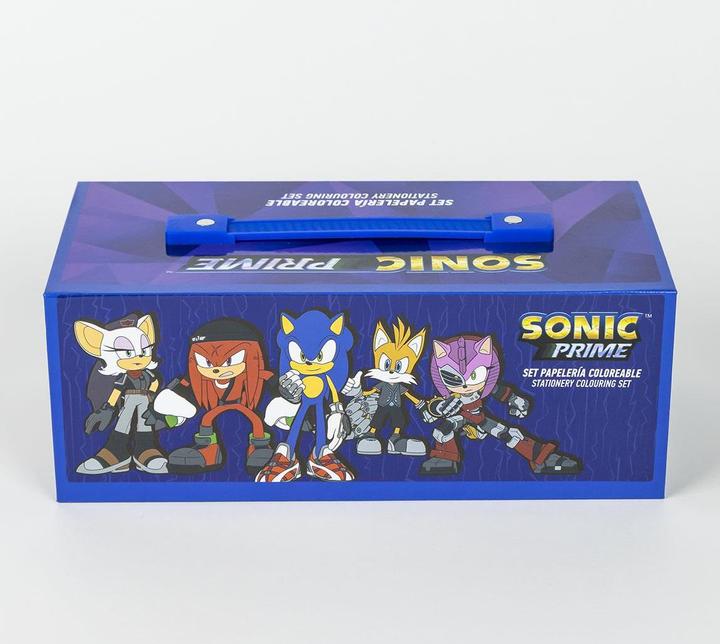 Immagine prodotto Cerda Set di cancelleria da colorare - Sonic Prime (2700001216)