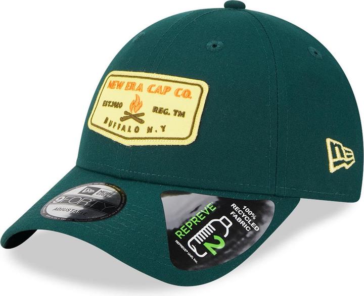 Produktbild New Era 9Forty Strapback Cap - Heritage Brand Patch Forest