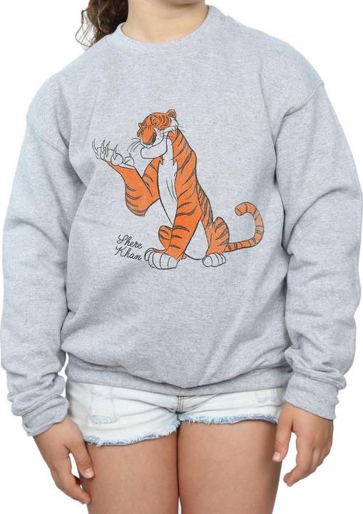 Produktbild Disney The Jungle Book Classic Shere Khan Sweatshirt Mädchen (152, 158)