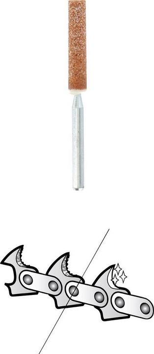 Produktbild Dremel Schleifstein zum Schärfen von Sägeketten Ø 4,8 mm (3 Stück)