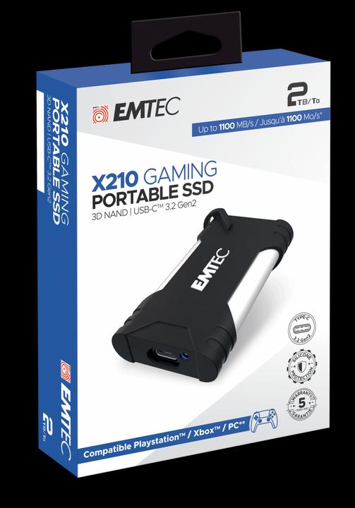Produktbild Emtec X210G Gaming SSD (2000 GB)