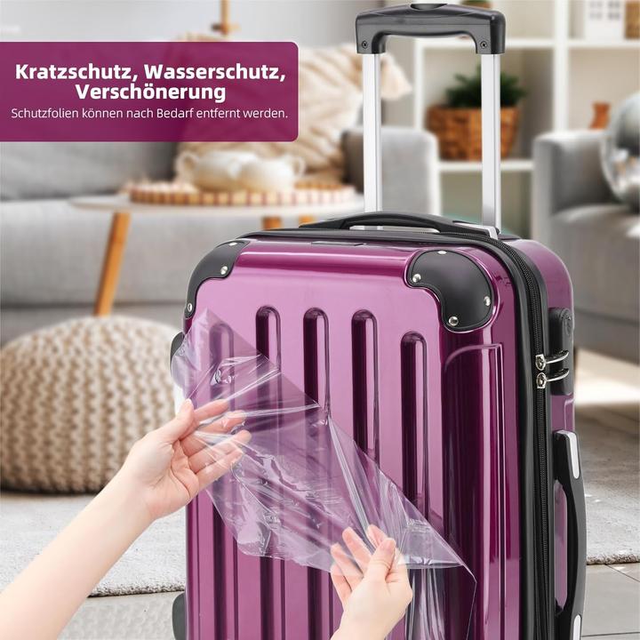 Immagine prodotto Beibye 2048 Reisekoffer mit Zwillingsrollen (M (50 - 90l))