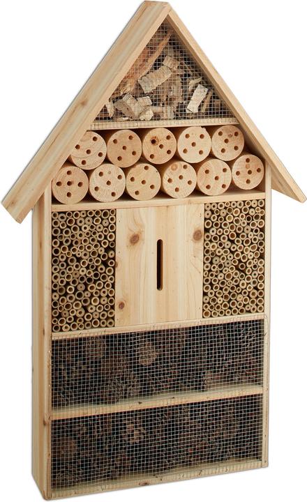 Immagine prodotto Relaxdays Albergo per insetti (Coccinelle, Merletti, Ape, Api, Farfalle)