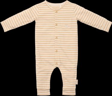 Actual product image Little Dutch Natural Stripes one-piece pyjamas - 50/56 (50)