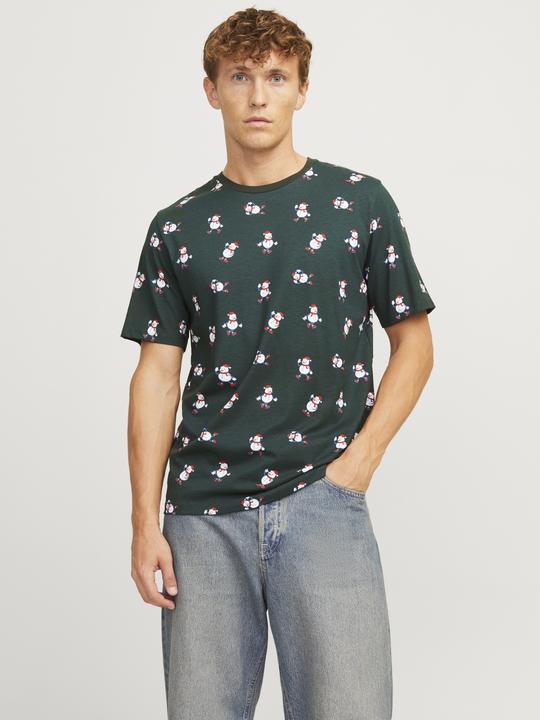 Immagine prodotto Jack & Jones Jjxmas Merry Aop Tee Ss Girocollo (XL)