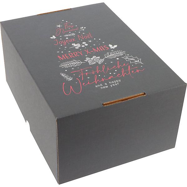 Produktbild kaiserkraft Stülpdeckelkarton Motiv International Christmas Tree (25 x)