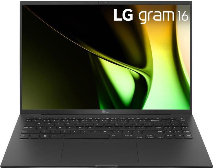 Produktbild LG 16" 16Z90S Notebook I7 16GB LPDDR5X 1TB SSD schwarz W11P (16", Intel Core Ultra 7 155H, 16 GB, 1000 GB, DE)