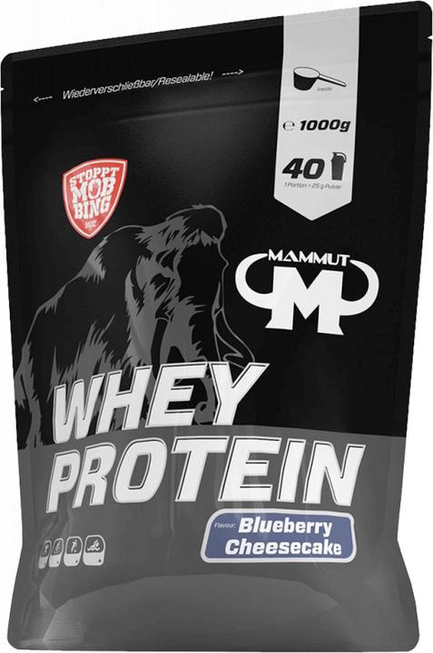 Actual product image Mammut Whey Protein (Blueberry cheesecake, 1000 g)