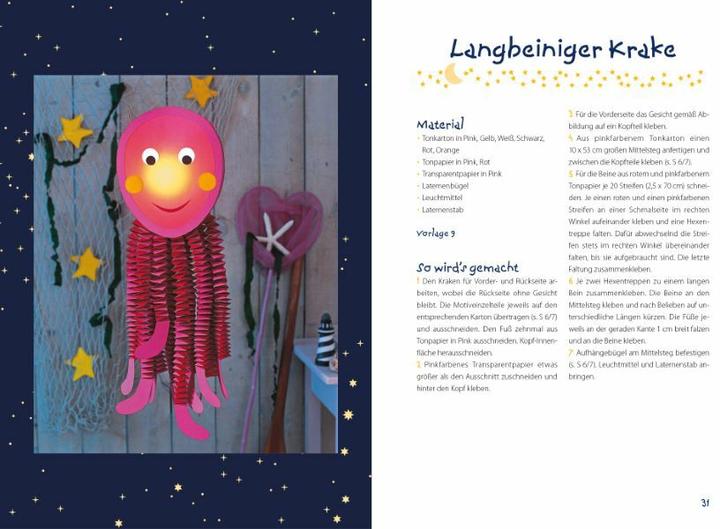 Produktbild Wir basteln Laternen (Deutsch, Anita Scheiner, Caroline Hofman, Andrea Küssner-Neubert, Elke Fox, 2022)